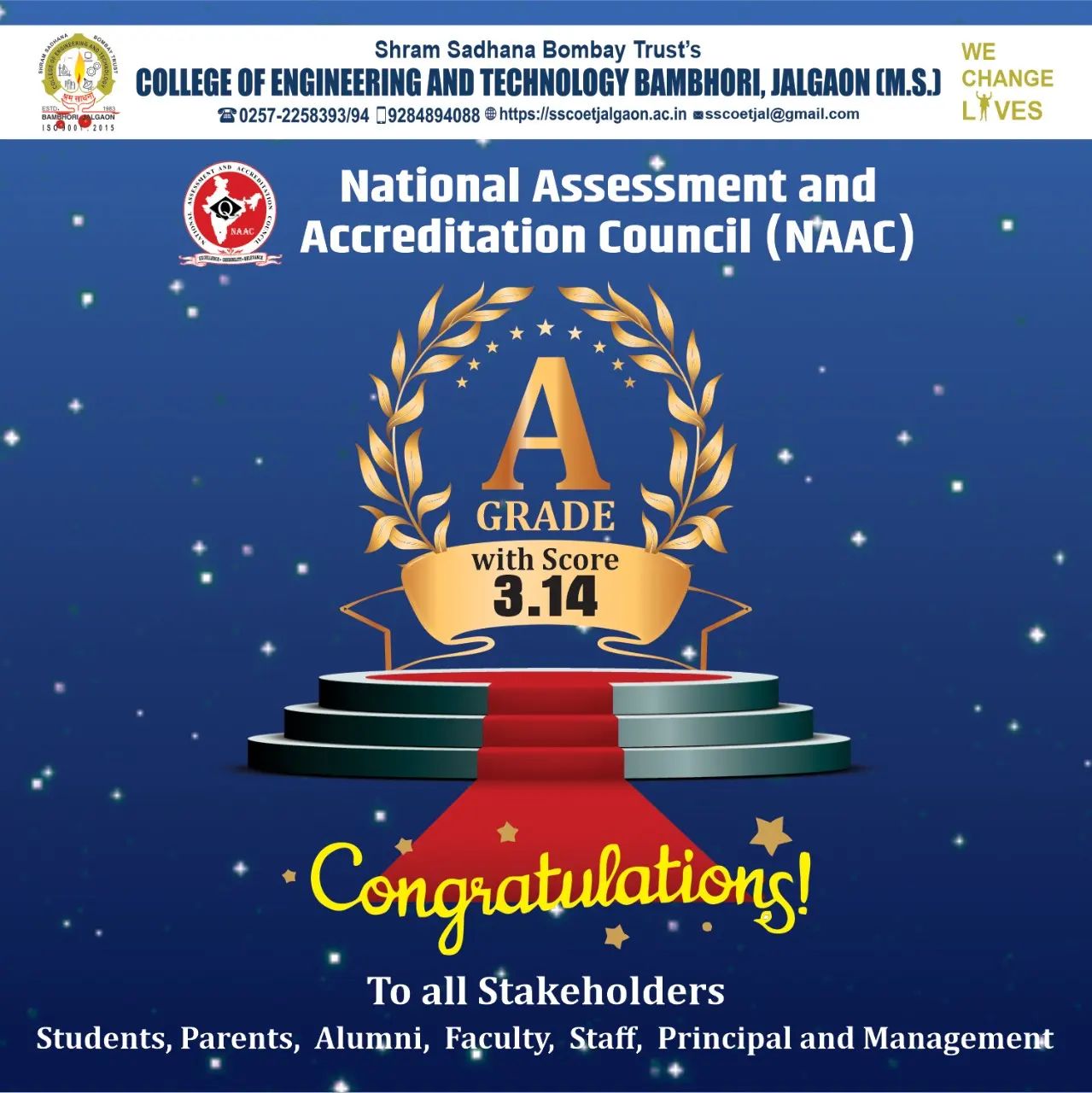 SSBTs College Of Engineering Jalgaon